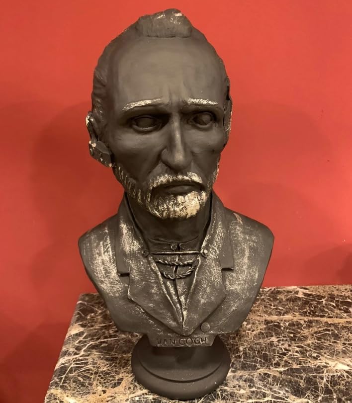Van Gogh Bust Sculpture, Decorative Bust of Van Gogh, Contemporary Art Bust, Van Gogh Sculpture, Van Gogh Figurine, Van Gogh Decor, Van Gogh Statue, Van Gogh Sculpture