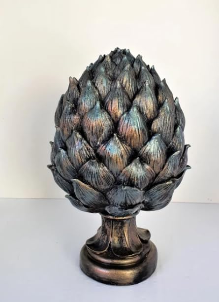 Decorative Artichoke Sculpture, Elegant Artichoke Decor, Polyester Artichoke Sculpture, Artichoke Statue, Polyester Artichoke Statue