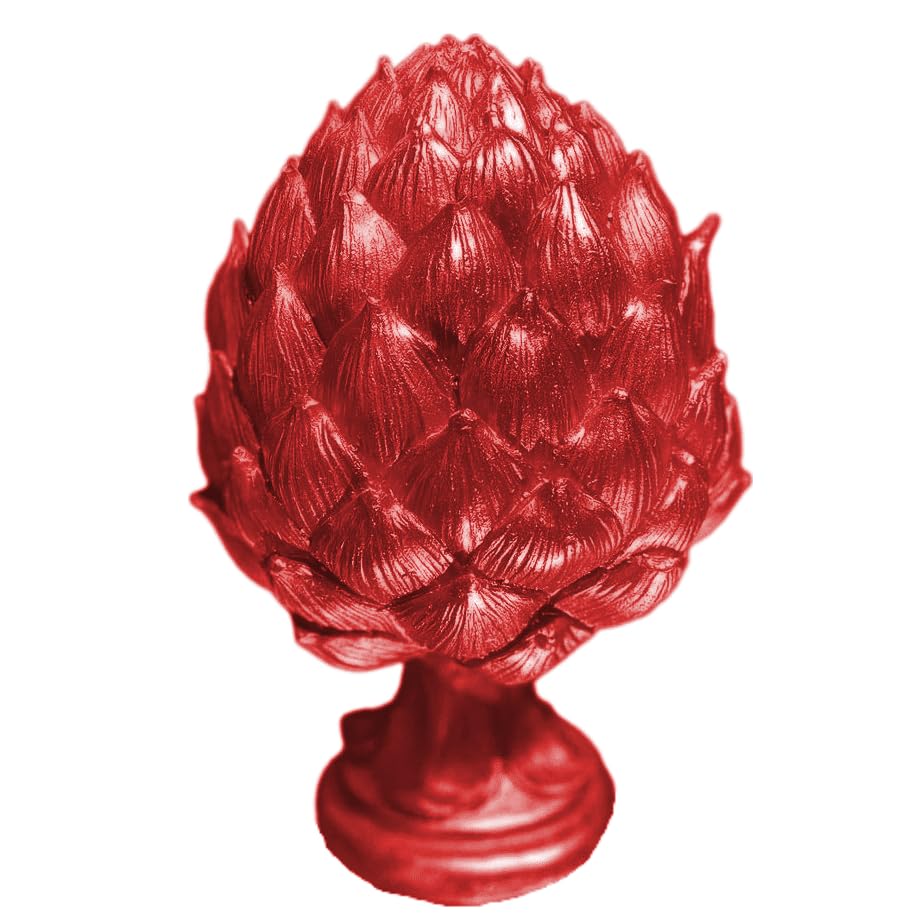 Decorative Artichoke Sculpture, Elegant Artichoke Decor, Polyester Artichoke Sculpture, Artichoke Statue, Polyester Artichoke Statue