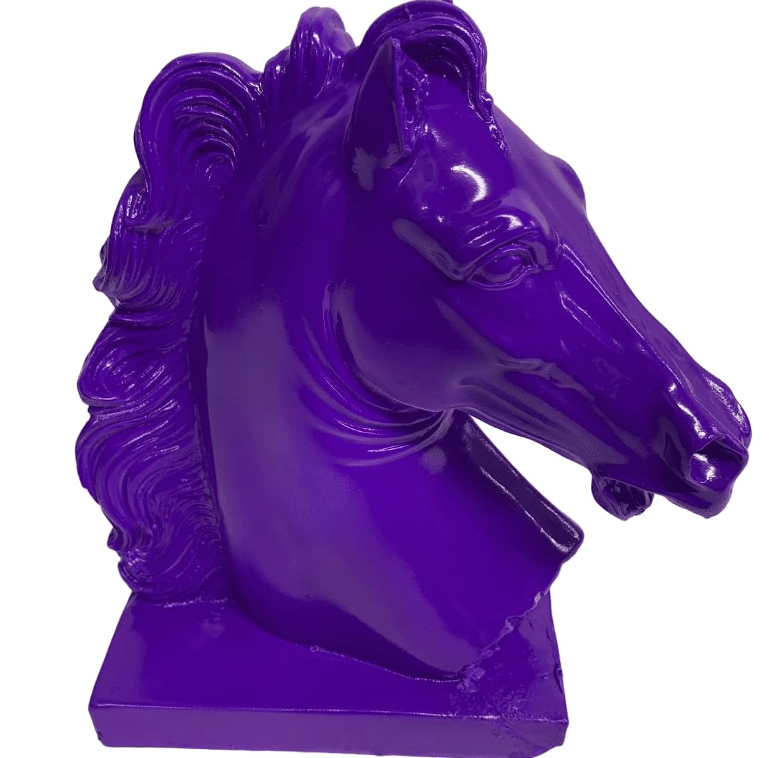 Horse Head Sculpture, Shelf Decoration Idea, Equestrian Home Decor, Handcrafted Equestrian Horse Statue, Horse Bust Ornament
