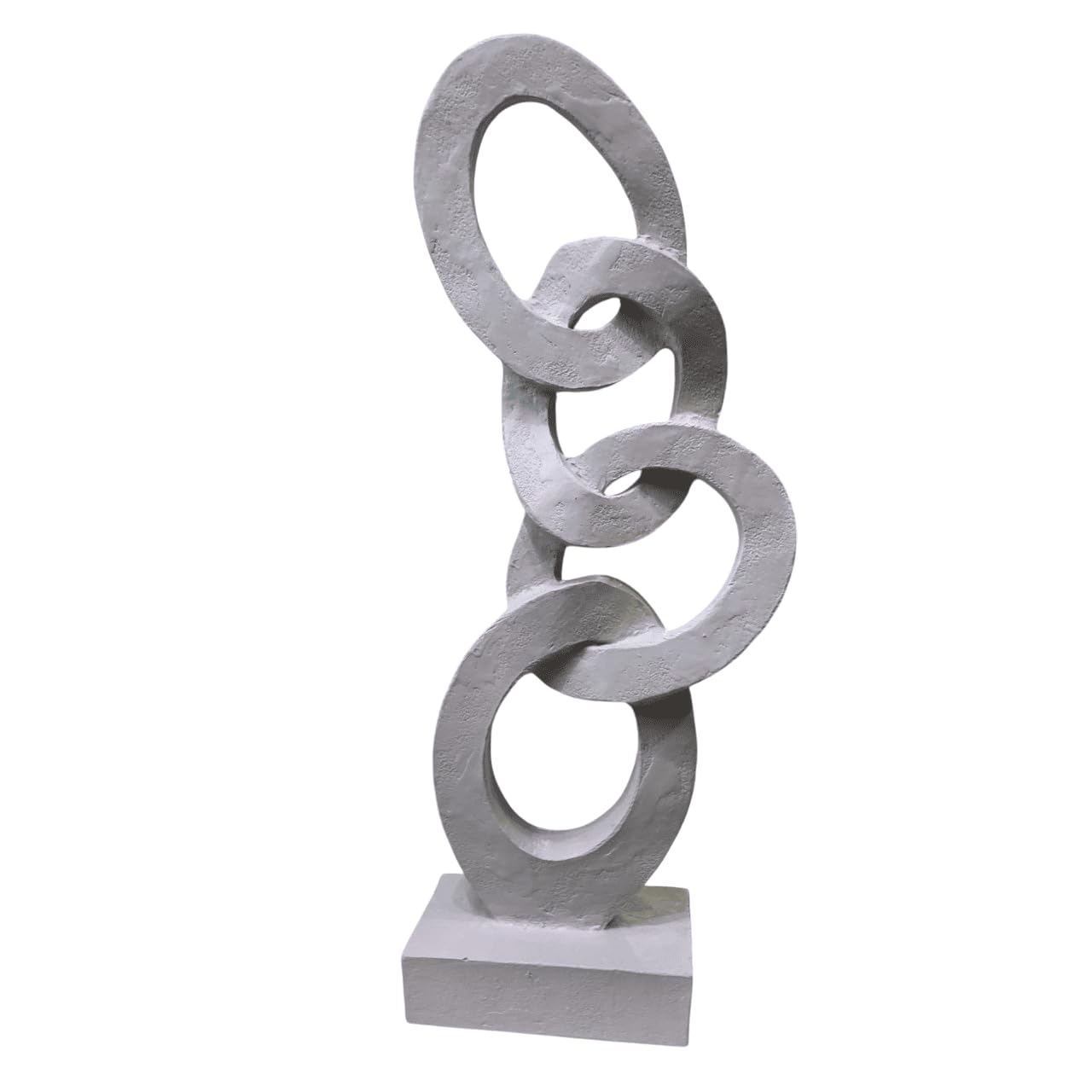Chain Decor, Abstract Chain Sculpture, Unique Home Decor Gift, Modern Chain Decor, Desk Chain Decor, Geometric Chain Decor, Chain Statue, Modern Chain Sculpture, Modern Chain Statue