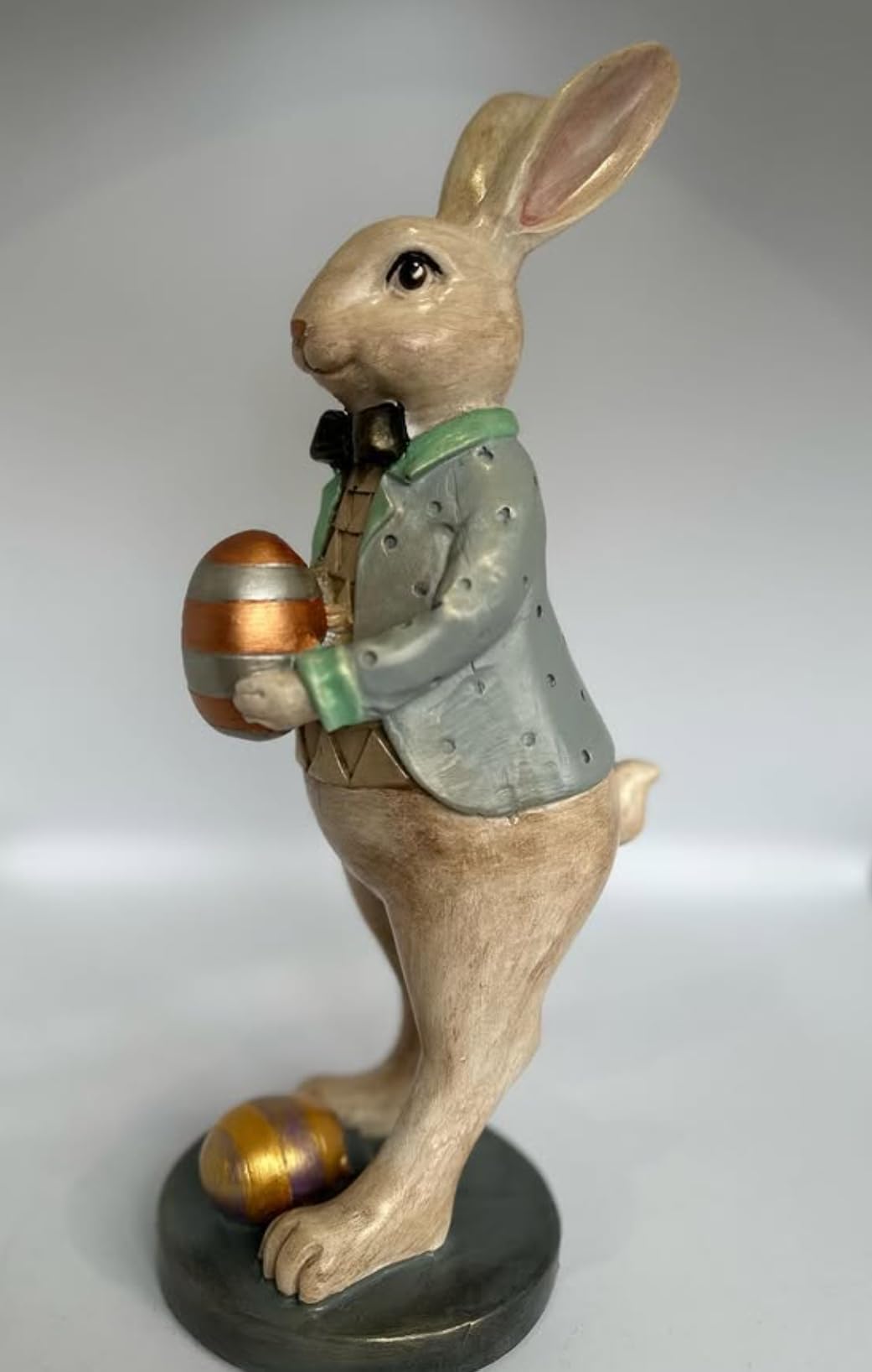 Cute Easter Bunny Figurines, Rabbit Decor, Elegant Spring Decoration, Easter Table Centerpiece, Easter Rabbit Figurine, Easter Rabbit Decor, Easter Bunny Decor, Easter Rabbit Statue