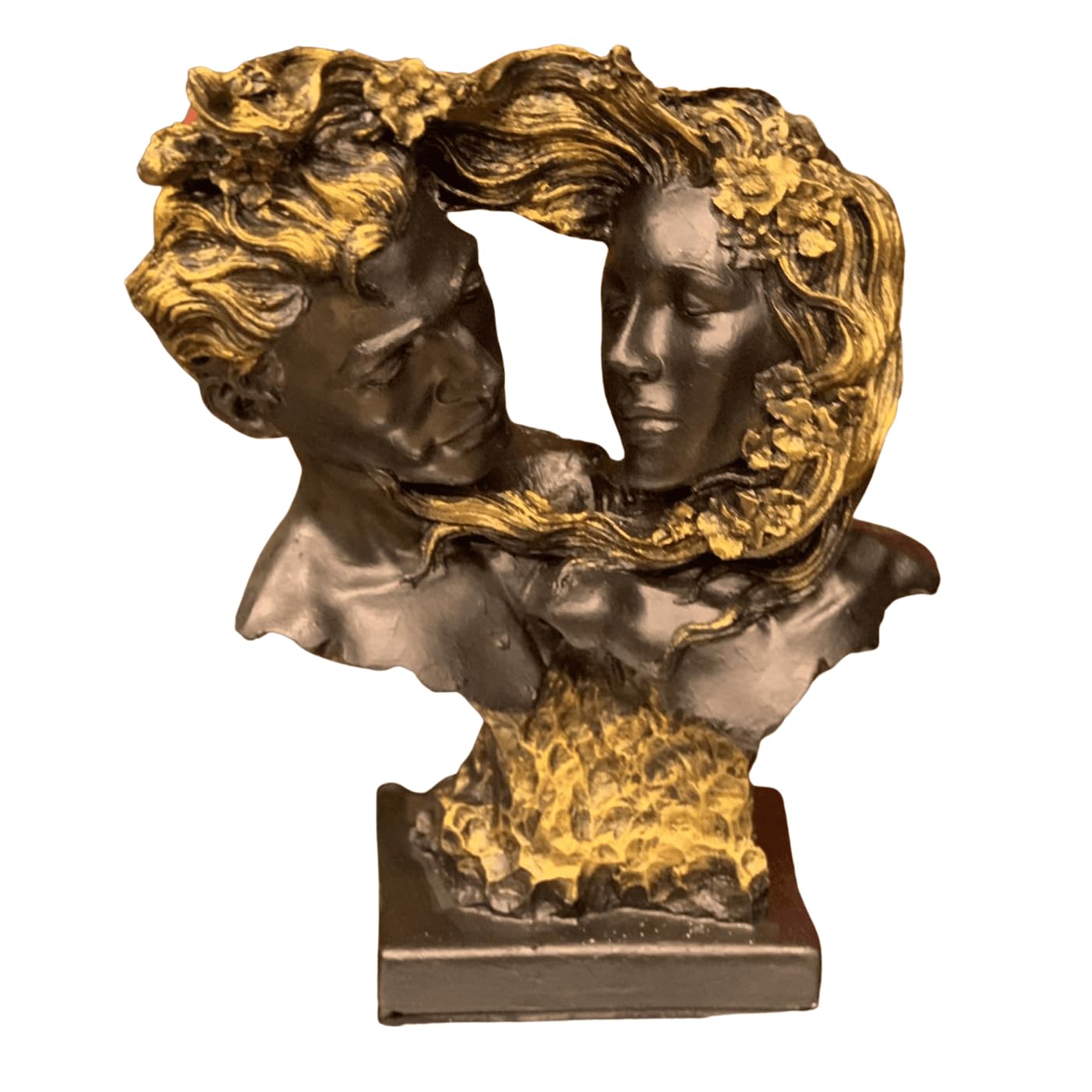 Couple Love Figurine, Romantic Sculpture, Lovers Bust Statue, Valentine’s Day gift, Art Decor Statue, Romantic Gift Idea, Art Decor Statue, Romantic Decor, Love Couple Decor