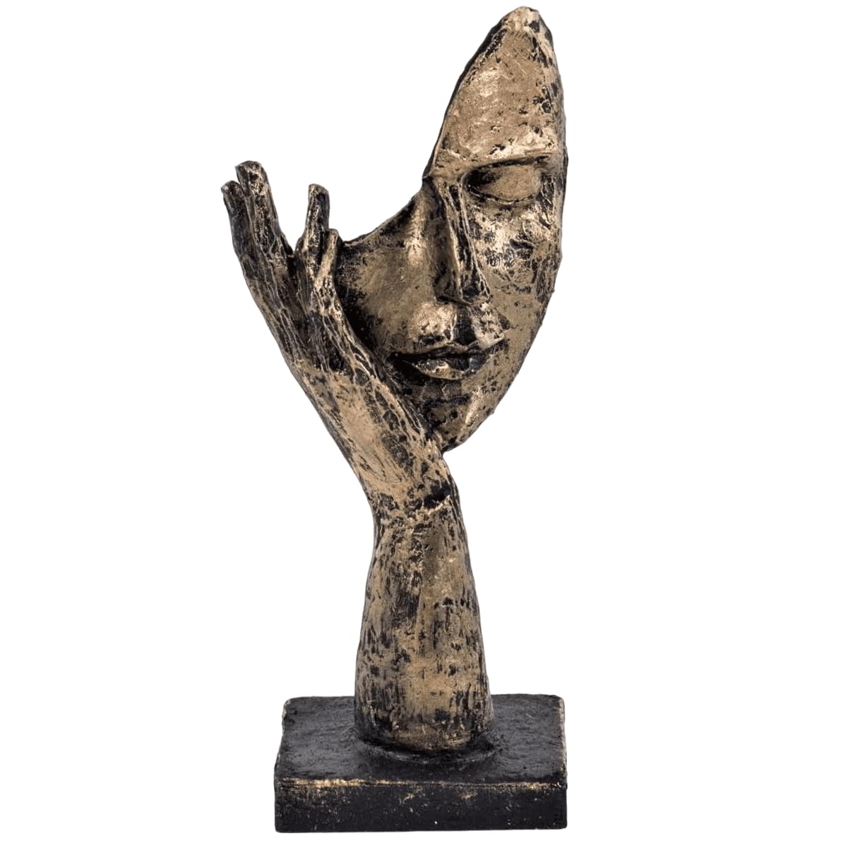Abstrakte Gesichtsfiguren, Abstrakte Gesichtsskulptur, Hand- und Gesichtsstatue, Geschenk für Kunstliebhaber, Modernes Gesichtsdekor, Moderne Gesichtsskulptur, Moderne Gesichtsstatue, Gesichtsdekor, Gesichtsskulptur