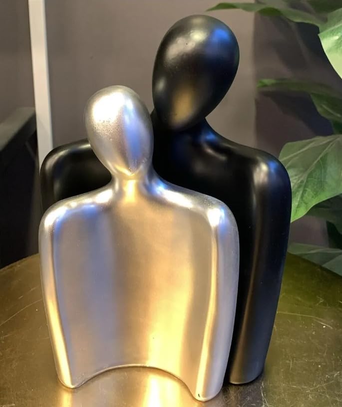 Abstract Sculpture Couple, Minimalist Love Couple Figurines, Emotional Couple Statue, Abstract Couple Figurine, Romantic Gift for Couples, Couple Figurine, Couple Sculpture, Couple Statue