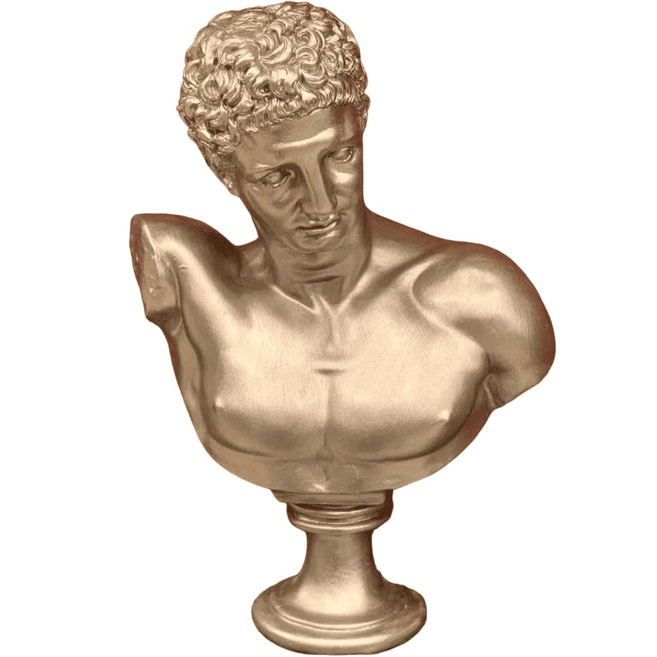 Greek Hermes Bust Statue, Classical Sculpture Bust, Neoclassical Home Decor, Hermes Bust Sculpture, Hermes Bust Figurine, Hermes Bust Decor, Hermes Statue, Hermes Sculpture