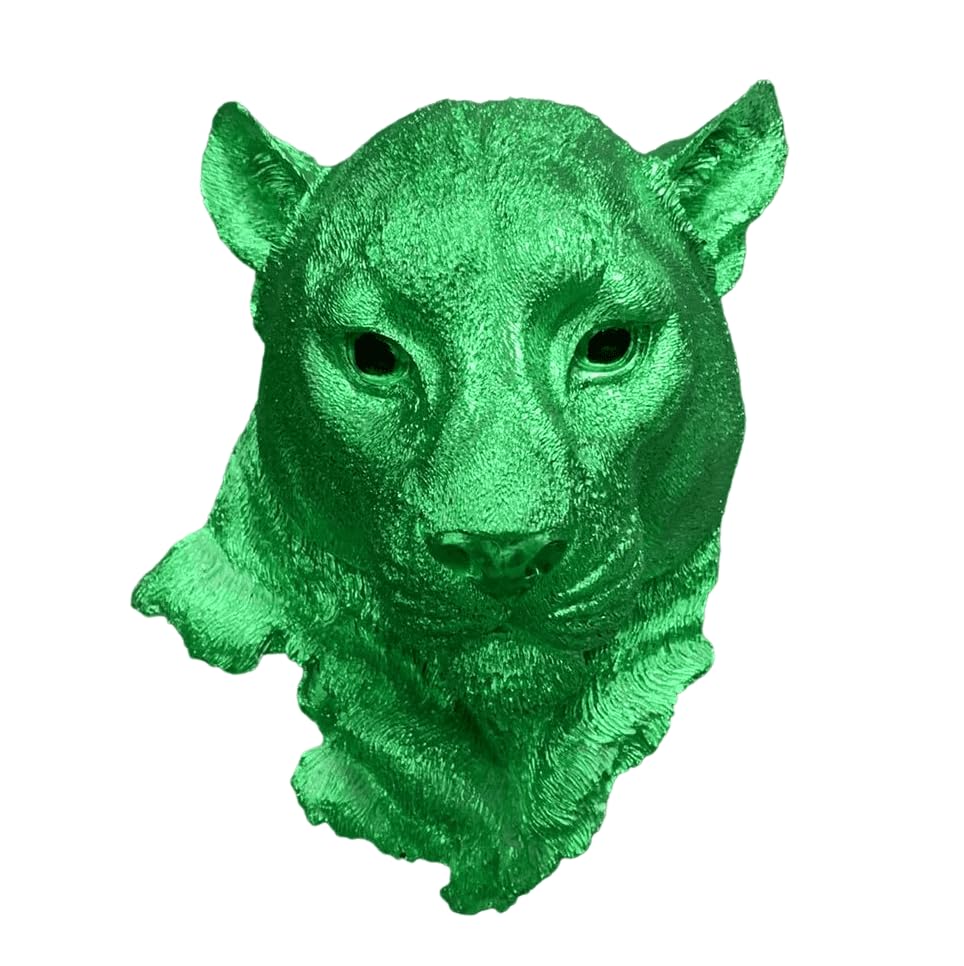 3D Panther Head Wall Decor, Wildlife-inspired Wall Sculpture, Jungle theme wall Art, Animal Face Wall Accent, Decorative Puma Sculpture, Puma Wall Decor, Puma Wall Sculpture