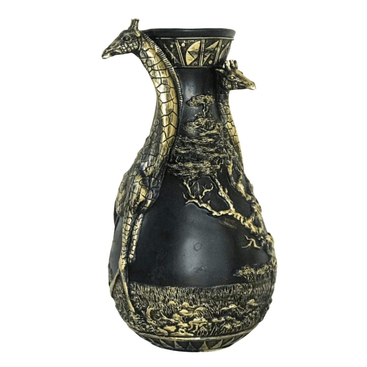 African Giraffe Vase, Handcrafted Animal Vase, Wildlife Decor, Giraffe Lover Gift, Giraffe Vase Decor, Safari Theme Vase, Giraffe Vase, African Giraffe Decor, Giraffe Decor