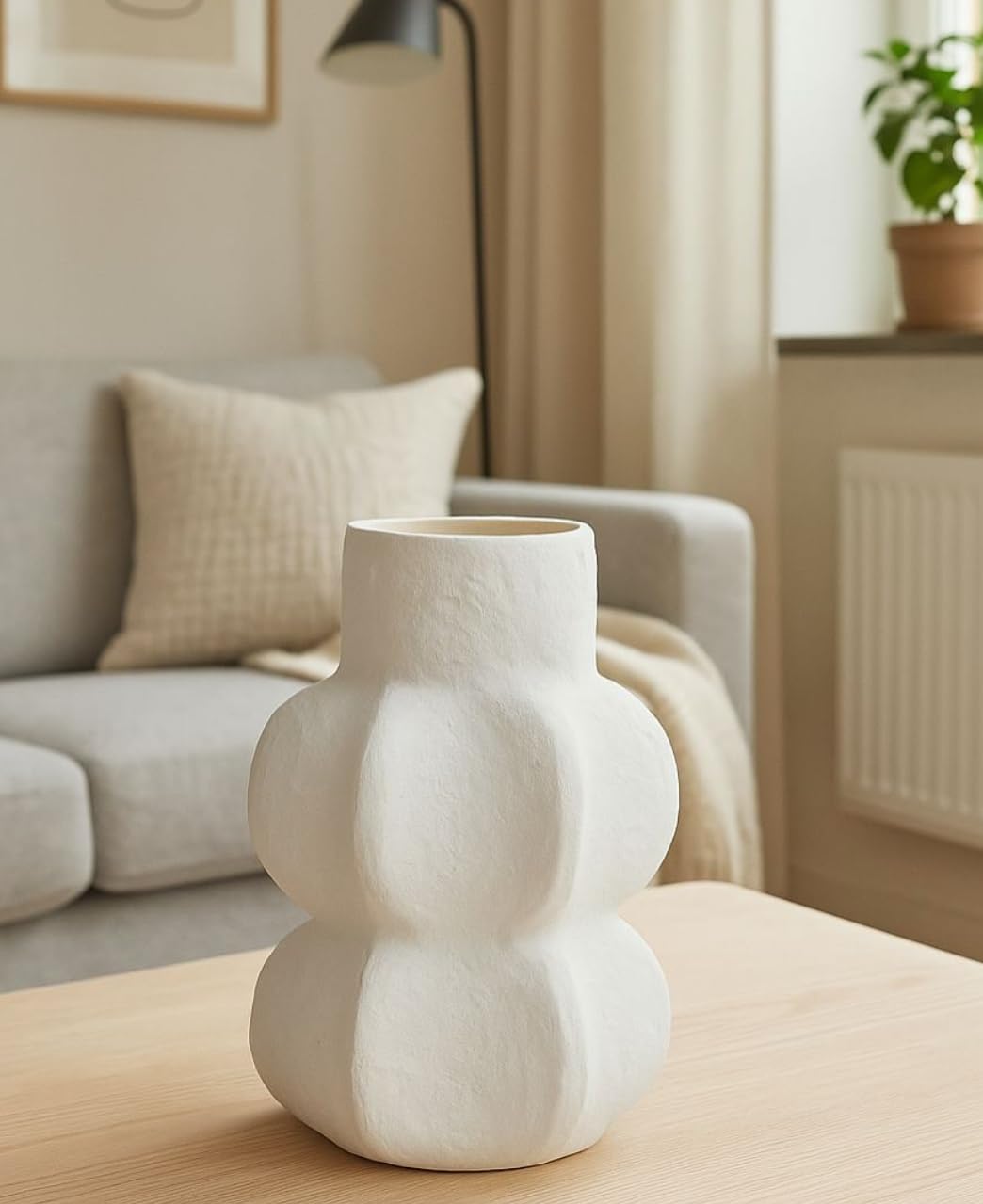 Modern Sculptural Ceramic Vase, Decorative Ceramic Vase, Modern Ceramic Vase, Handmade Pottery Vase, Handmade Contemporary Pottery