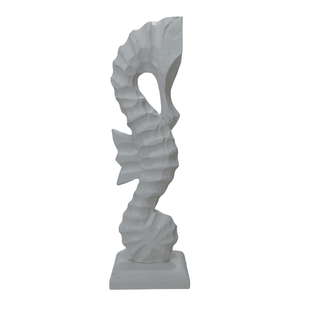 Handcrafted Seahorse Sculpture, Modern Sea Life Figurine, Seahorse Home Decor, Ocean Themed Decor, Seaside Room Decor, Handcrafted Sea Decor