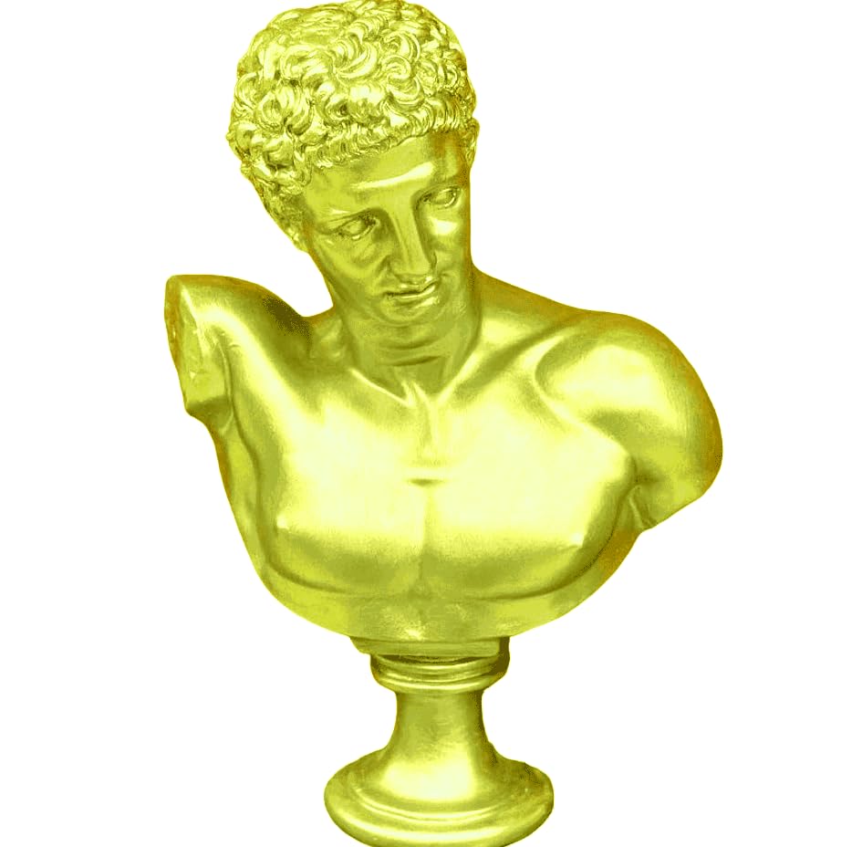 Greek Hermes Bust Statue, Classical Sculpture Bust, Neoclassical Home Decor, Hermes Bust Sculpture, Hermes Bust Figurine, Hermes Bust Decor, Hermes Statue, Hermes Sculpture
