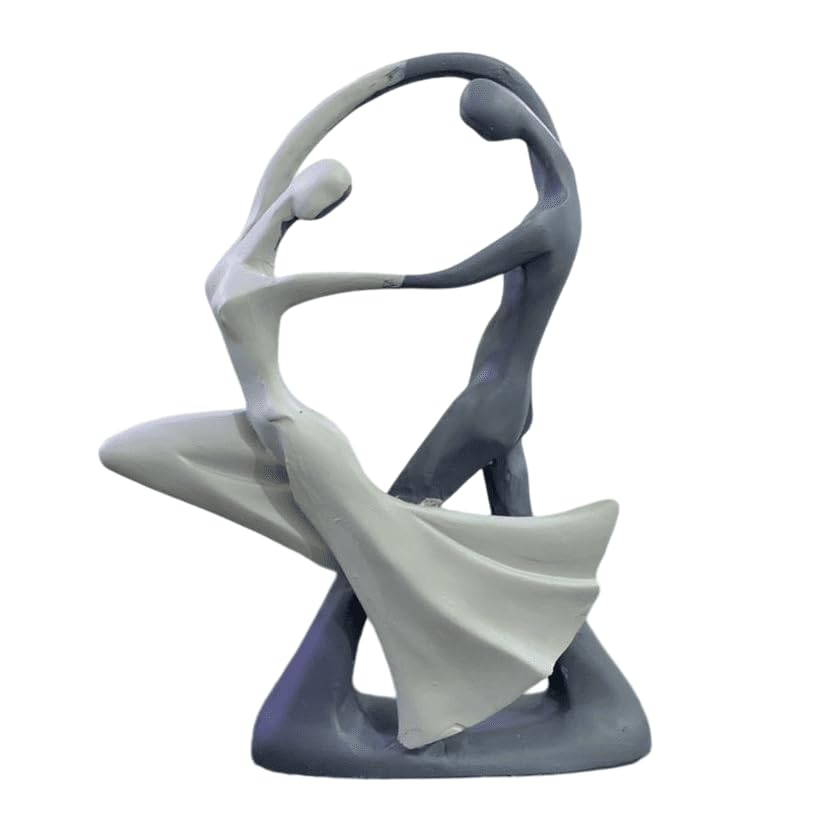 Dancing Couple Statue, Abstract Sculpture, Abstract Couple Figurine, Modern Love Decor, Romantic Gift for Couples, Love Art Decor, Couple Sculpture, Couple Statue