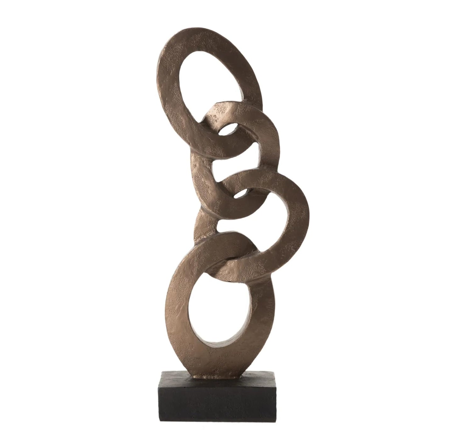 Chain Decor, Abstract Chain Sculpture, Unique Home Decor Gift, Modern Chain Decor, Desk Chain Decor, Geometric Chain Decor, Chain Statue, Modern Chain Sculpture, Modern Chain Statue