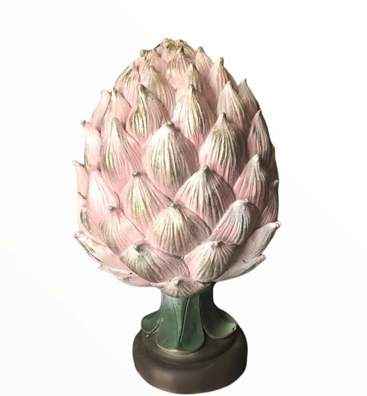 Decorative Artichoke Sculpture, Elegant Artichoke Decor, Polyester Artichoke Sculpture, Artichoke Statue, Polyester Artichoke Statue