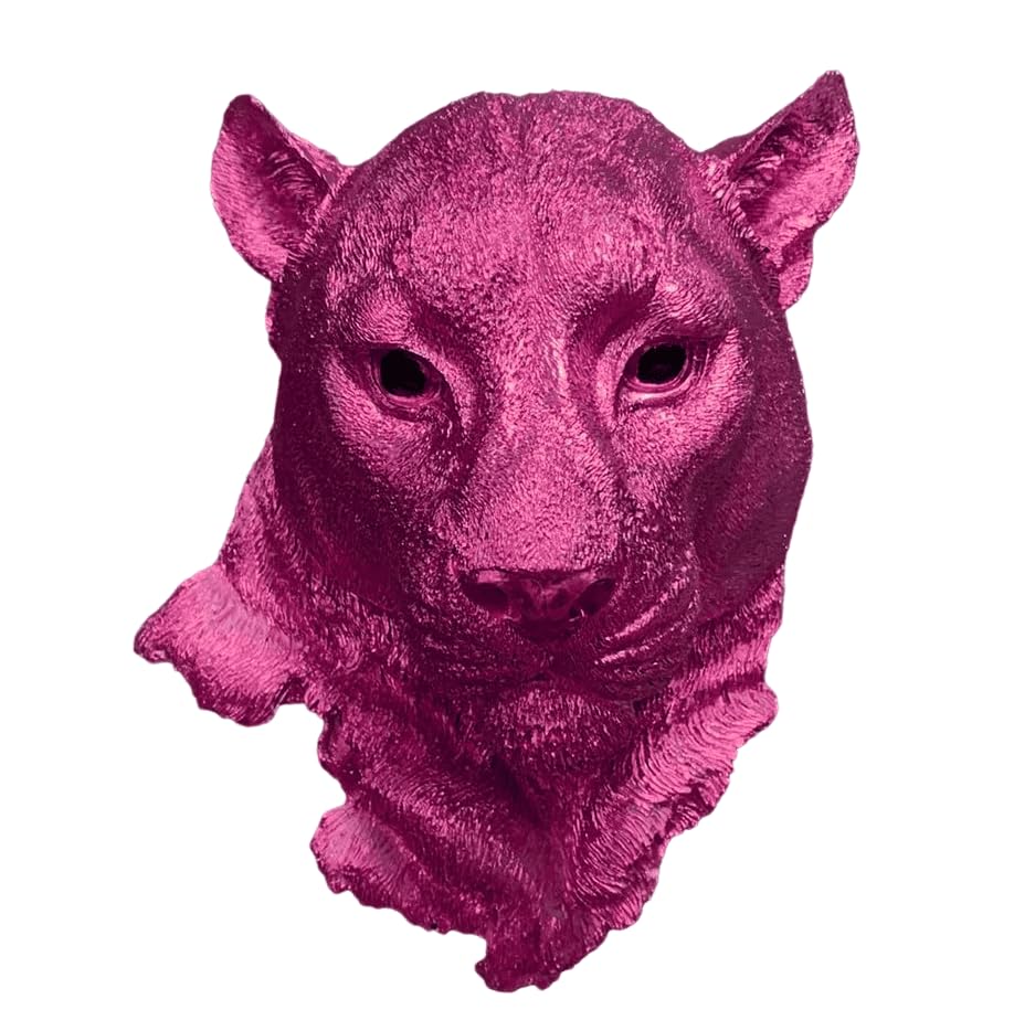 3D Panther Head Wall Decor, Wildlife-inspired Wall Sculpture, Jungle theme wall Art, Animal Face Wall Accent, Decorative Puma Sculpture, Puma Wall Decor, Puma Wall Sculpture