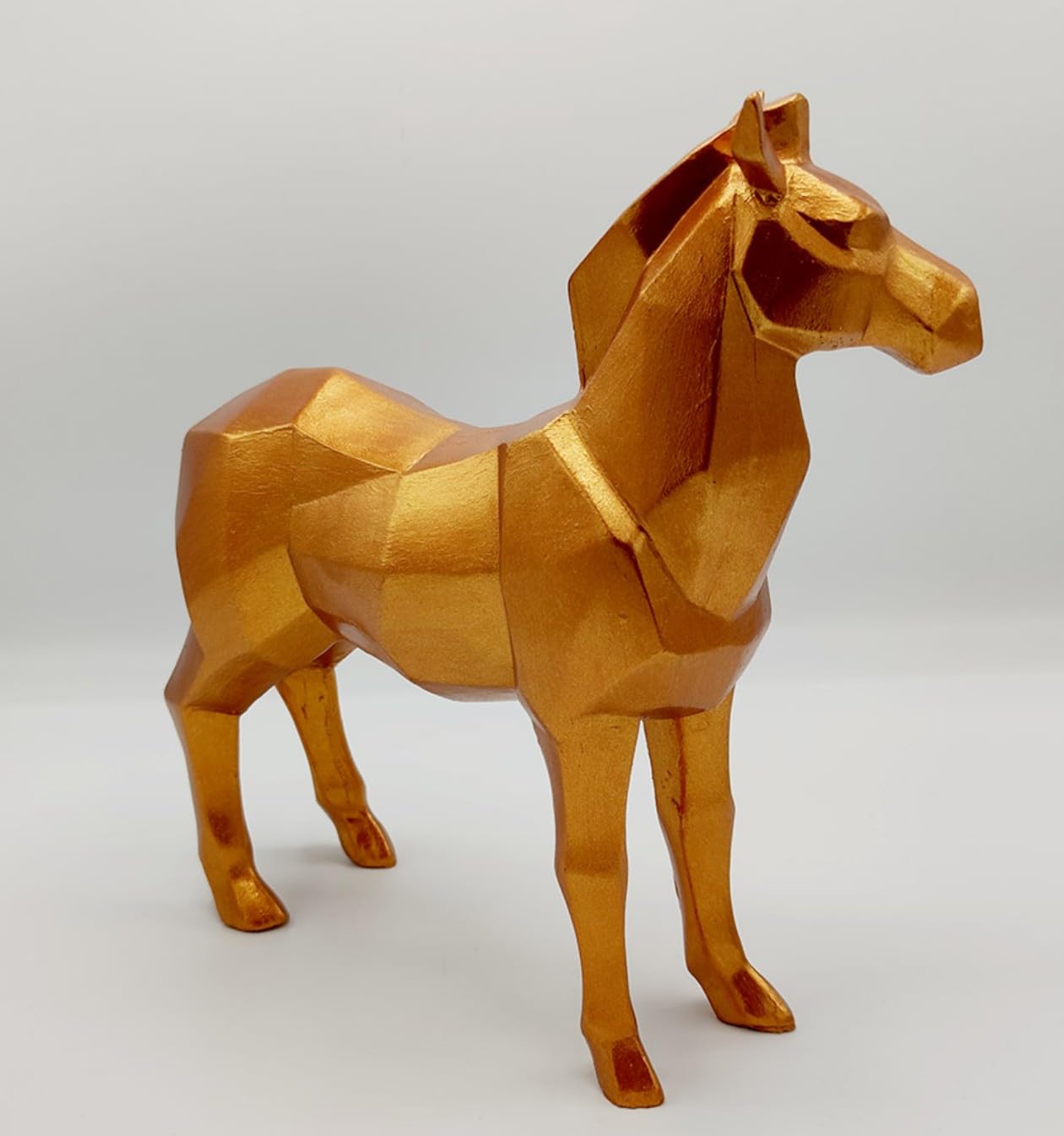 Zebra Statue, Geometric Zebra Sculpture, Cubic Zebra Statue, Abstract Zebra Sculpture, Zebra Figurine with Geometric Style, Zebra Sculpture