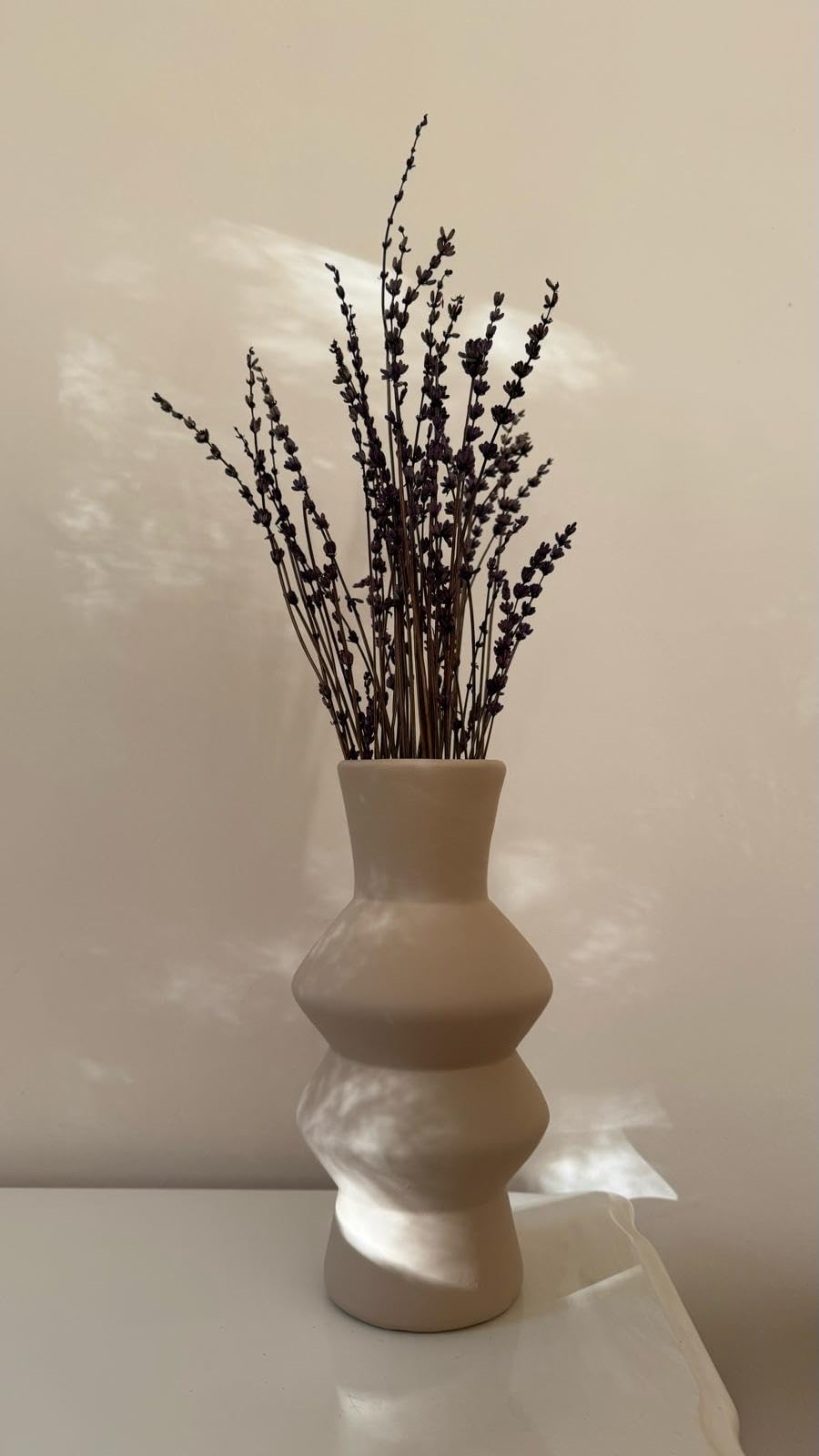 Keramik-Blasenvase, 2er- oder 3er-Set, Nordische Blasenwirbelvase, Blumentopf, Vase für getrocknete Blumen, Nordische Vase, Wellen-Keramikvase, Dekorative Vase, ZicZac-Vase, Blasenvase