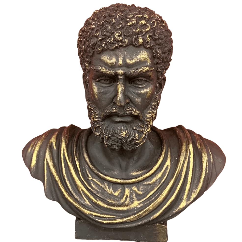 Antike griechische Statue, Heimdekor-Skulptur-Büste, Kunstbüste im Renaissance-Stil, Julius Caesar Büste, Marcus Aurelius Büste Skulptur, Julius Caesar Dekor, Julius Caesar Skulptur