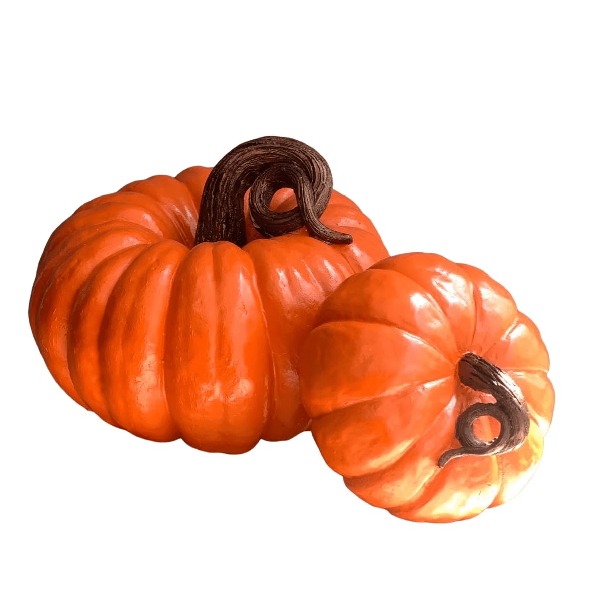 Decorative Pumpkin Set or Single, Autumn Home Decoration, Pumpkin Decor, Halloween Centerpiece, Autumn Home Decor, Elegant Fall Decoration, Pumpkin Sculpture, Pumpkin Statue