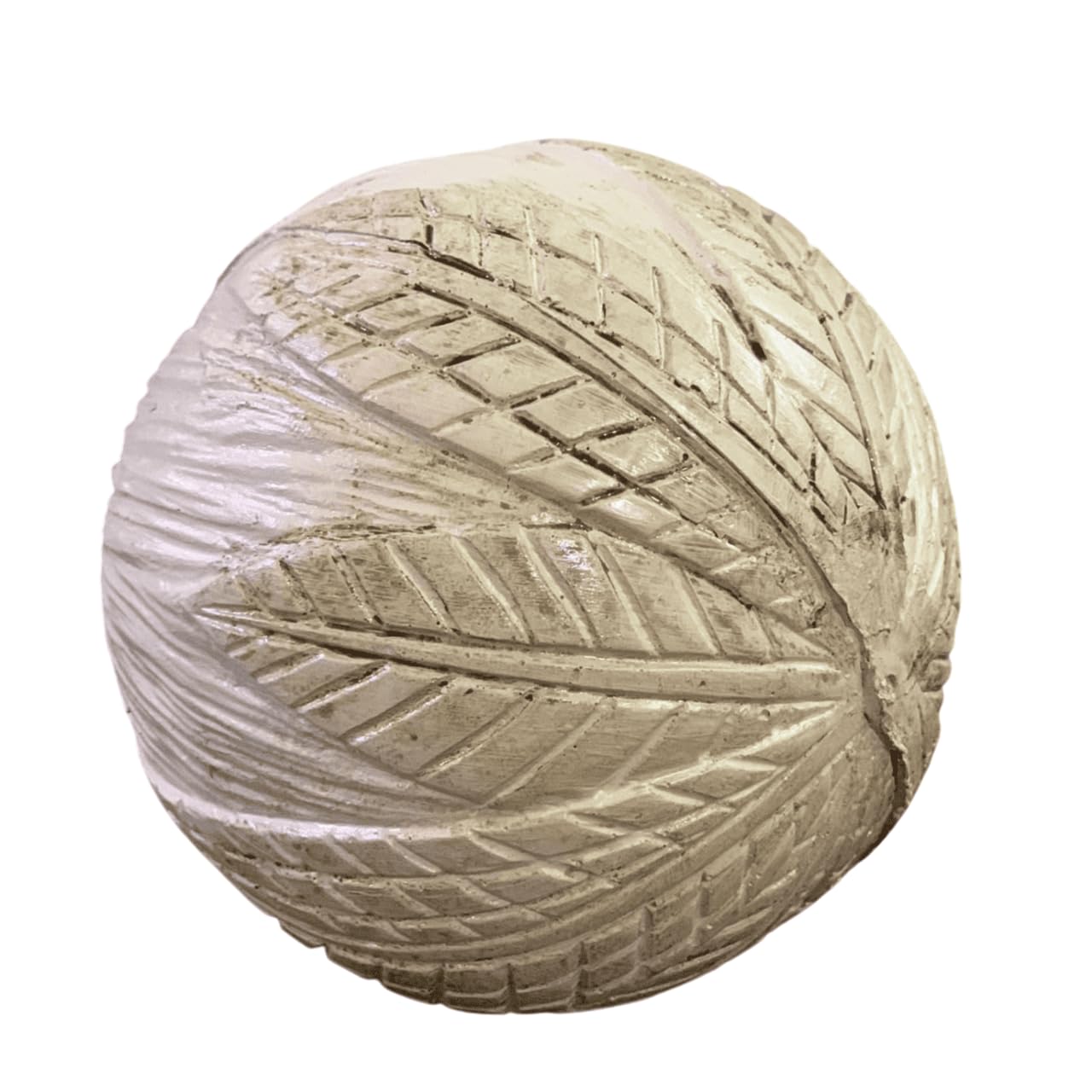 Decorative Textured Sphere, Round Accent Ball, Decorative Accent Ball, Modern Table Decor, Textured Sphere Decor, Geometric Art Ball