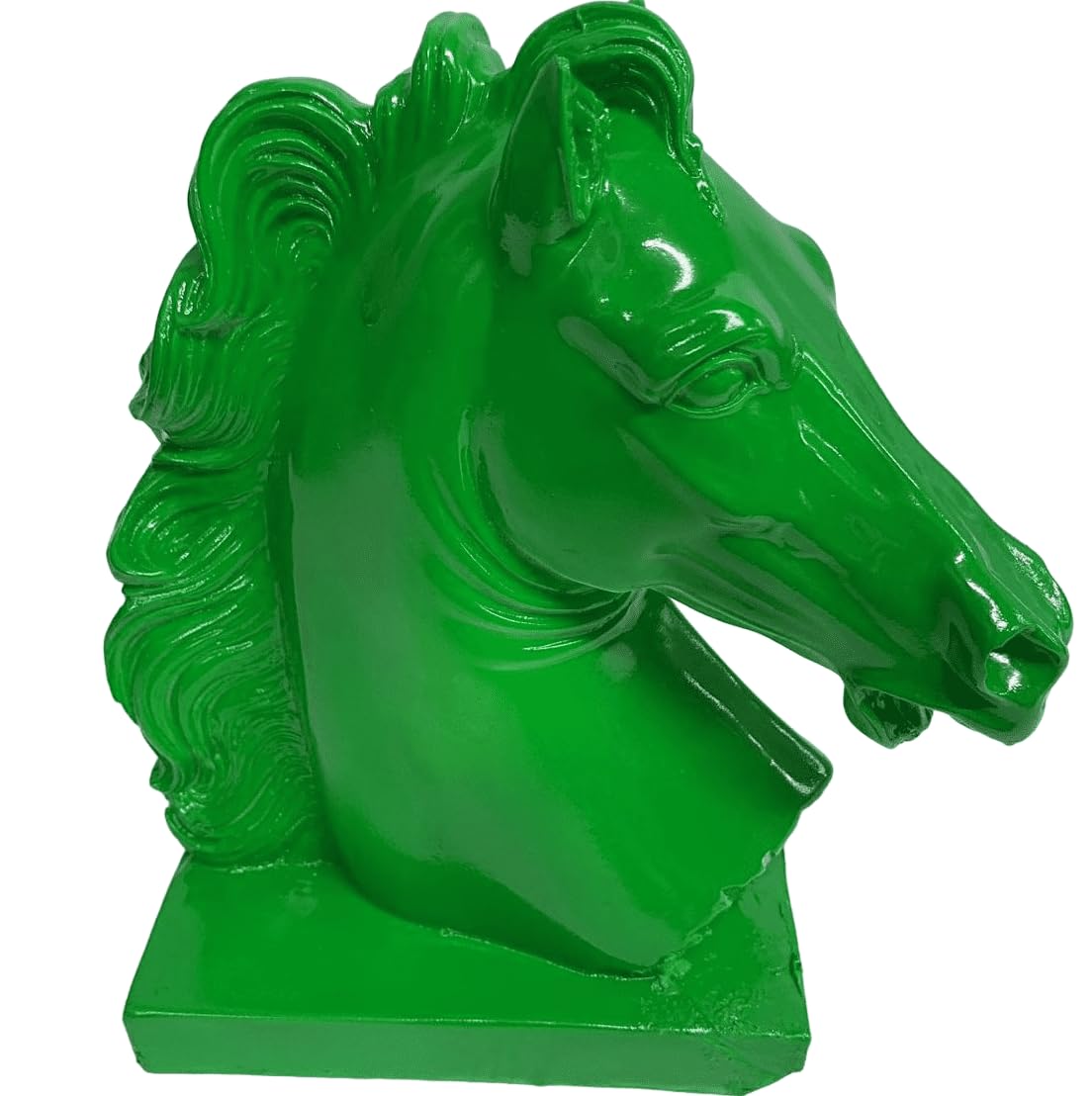 Horse Head Sculpture, Shelf Decoration Idea, Equestrian Home Decor, Handcrafted Equestrian Horse Statue, Horse Bust Ornament