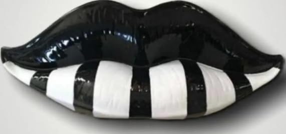 3D Large Lips Sculpture for Wall Decor, Kiss-shaped Wall Art, Modern Lips Wall Art, Lips Wall Decor, Kiss Wall Decor, 3D Large Lips Wall Decor,