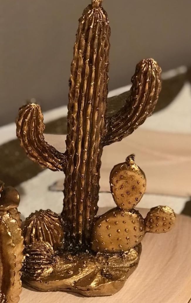 Decorative Cactus Statue, Polyester Cactus Decor, Cactus Statue, Cactus Home Decor, Artificial Cactus Art, Cactus Table Decor, Cactus Decor