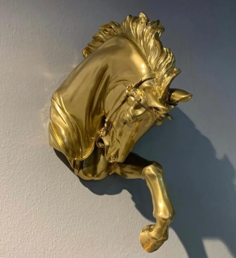 Horse Head Wall Sculpture, Horse Head Wall Decor , Equestrian Wall Decor, Gift For Horse Lovers, Horse Wall Sculpture, Horse Wall Decor