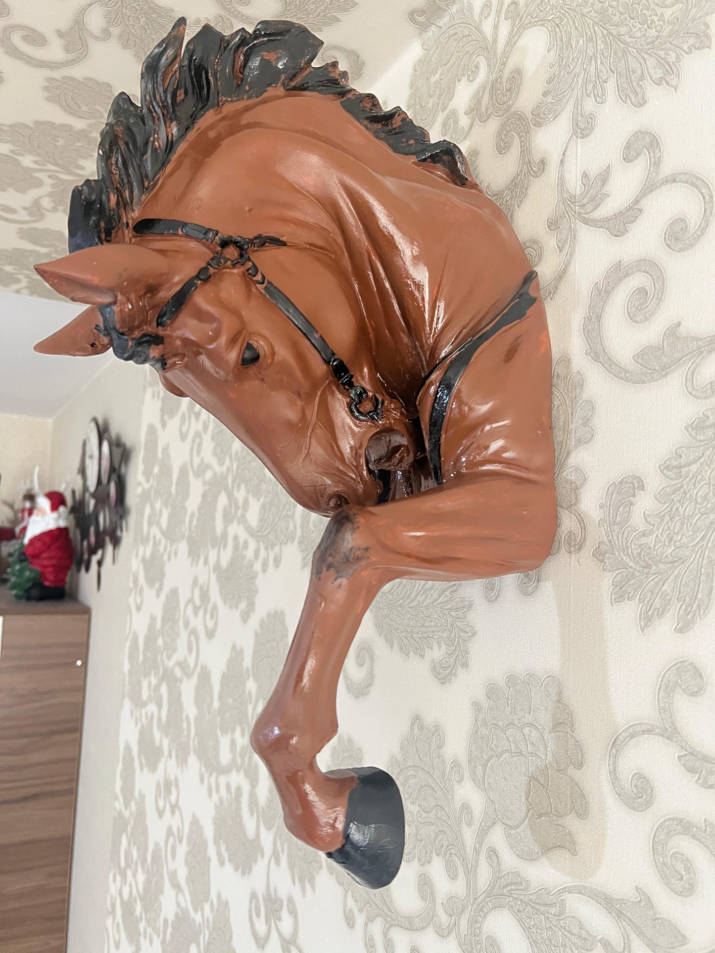 Horse Head Wall Sculpture, Horse Head Wall Decor , Equestrian Wall Decor, Gift For Horse Lovers, Horse Wall Sculpture, Horse Wall Decor