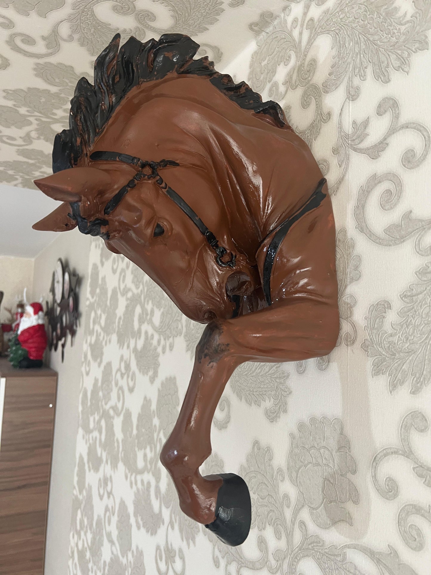 Horse Head Wall Sculpture, Horse Head Wall Decor , Equestrian Wall Decor, Gift For Horse Lovers, Horse Wall Sculpture, Horse Wall Decor