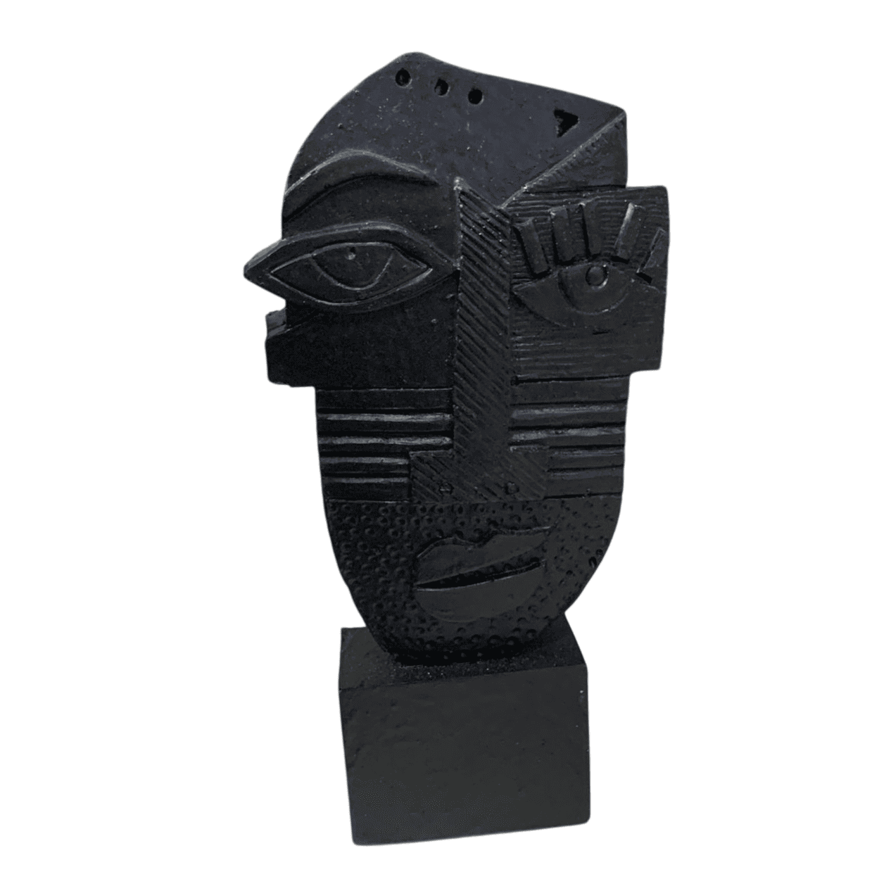 Abstract Face Statue, Picasso Style Abstract Head Statue, Picasso Face Statue, Abstract Picasso Style Bust, Picasso Inspired Abstract Statue
