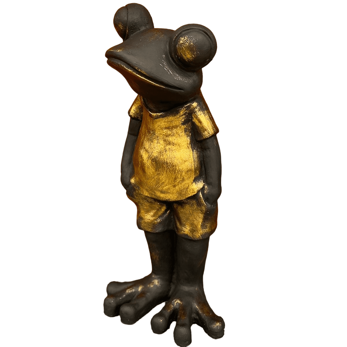 Polyester Frog Garden Statue, Unique Frog Garden Statue, Frog Yard Sculpture , Standing Frog Figurine, Funny Frog Garden Statue, Frog Statue