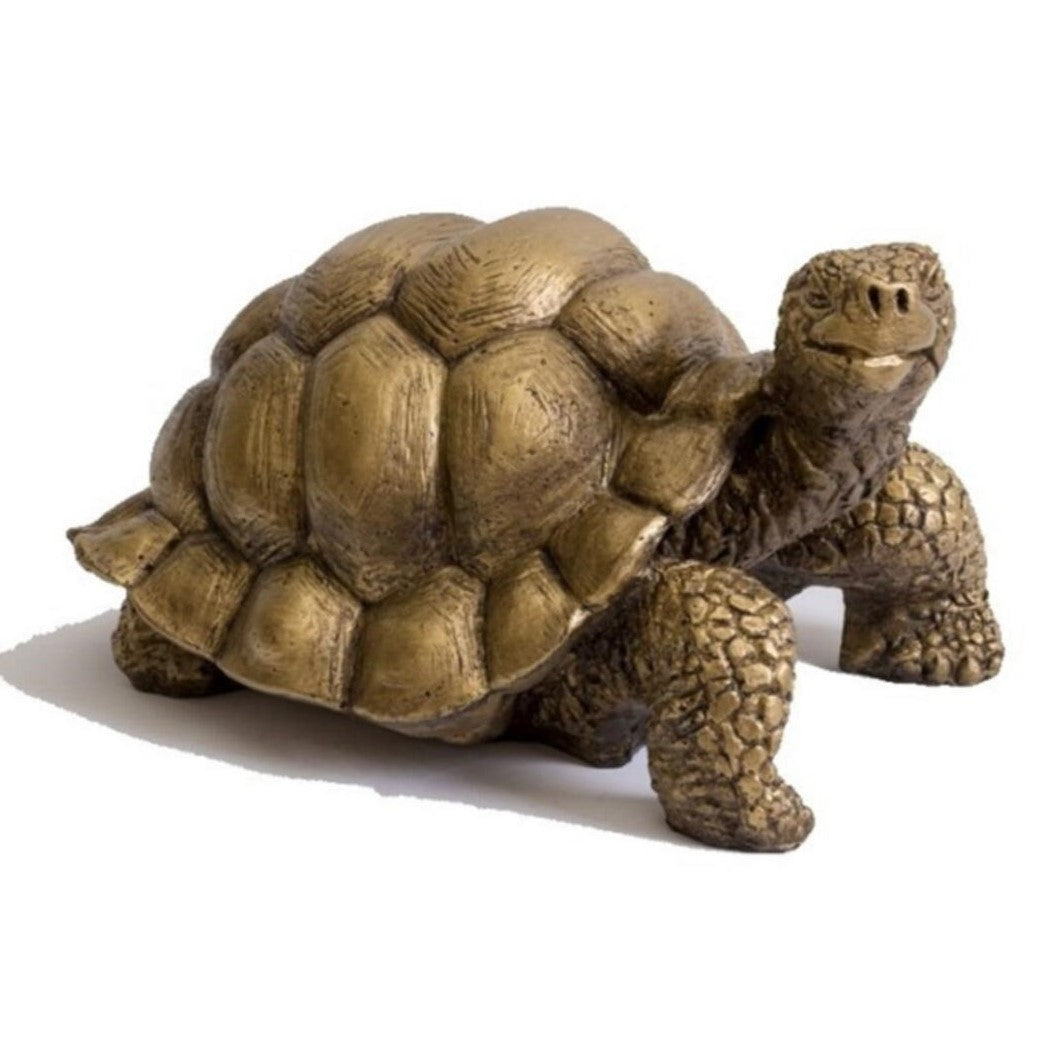 Realistic Turtle Decor Statue, Large Turtle Decorative Statue, Garden Turtle Statue, Hand-Painted Turtle Decor for Home, Tortoise Sculpture