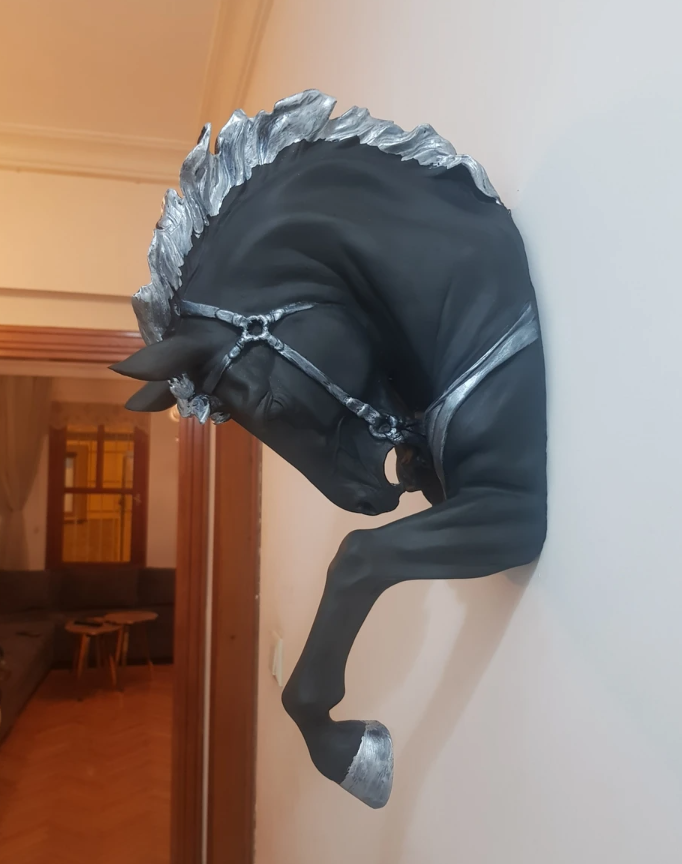 Horse Head Wall Sculpture, Horse Head Wall Decor , Equestrian Wall Decor, Gift For Horse Lovers, Horse Wall Sculpture, Horse Wall Decor