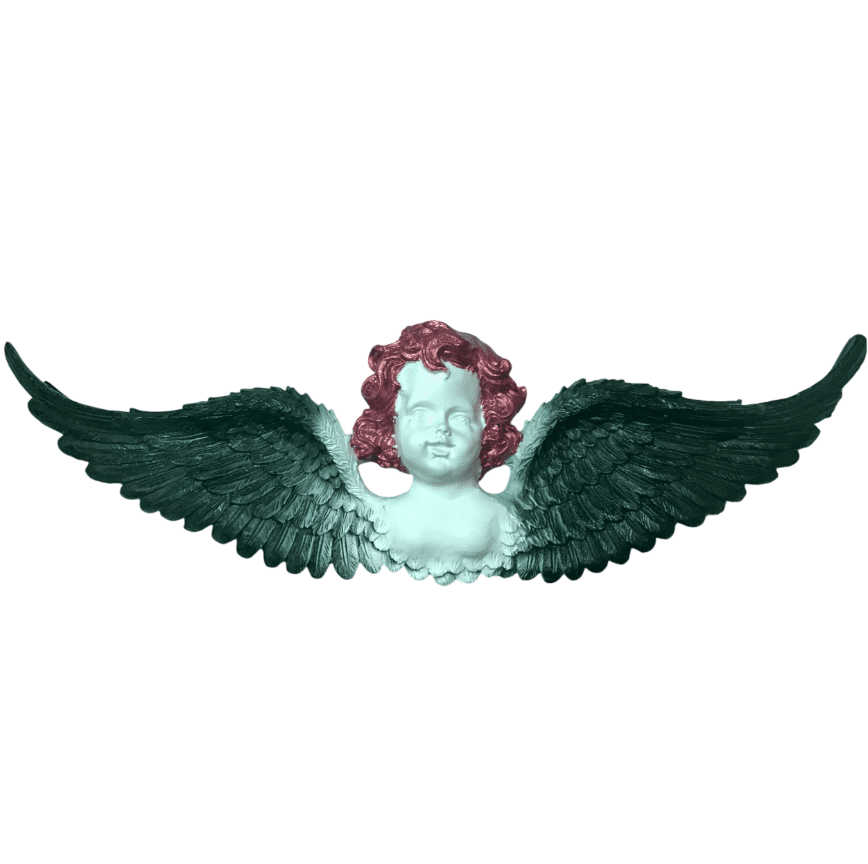 Handmade Wall Angel Decor, Angel Wall Hanging, Handmade Angel Wall Art, Handmade Wall Angel Statue, Wall Angel Sculpture, Angel Wall Decor