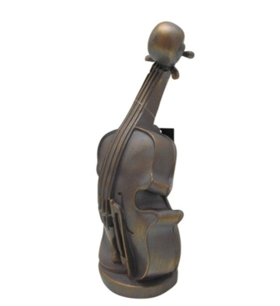 Handmade Violin Decor, Abstract Music Sculpture, Modern Musician Gift, Handmade Abstract Violin Statue, Handmade Violin Art Statue