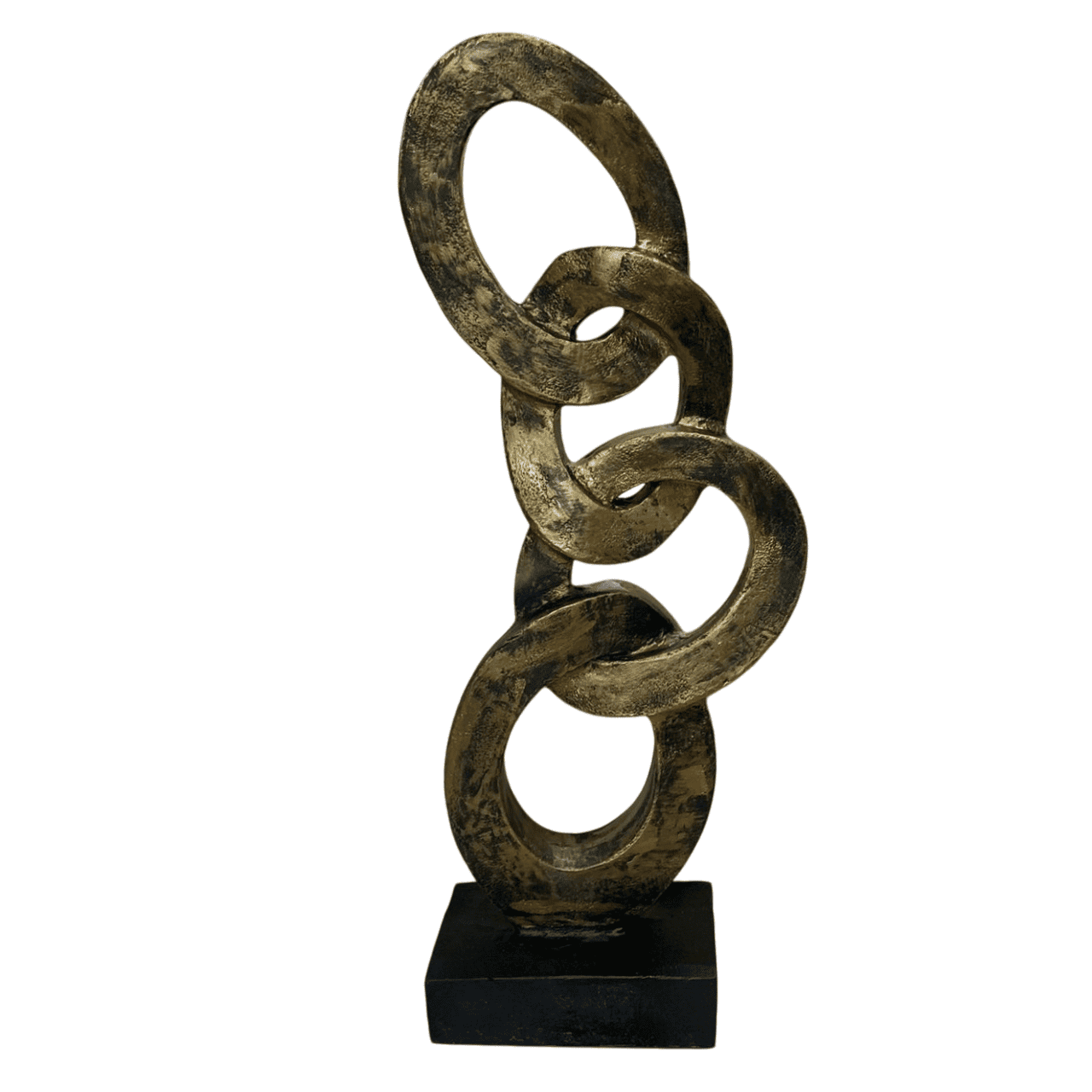 Chain Decor, Abstract Chain Sculpture, Unique Home Decor Gift, Modern Chain Decor, Desk Chain Decor, Geometric Chain Decor, Chain Statue, Modern Chain Sculpture, Modern Chain Statue