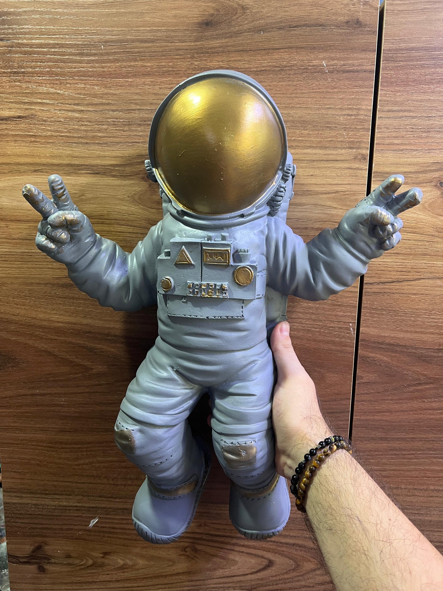 Astronaut Wall Sculpture, Space-themed Wall Decor, Astronaut Decor For Walls, Space Explorer Decorative Figurine, Astronaut Wall Figurine, Astronaut Wall Decor