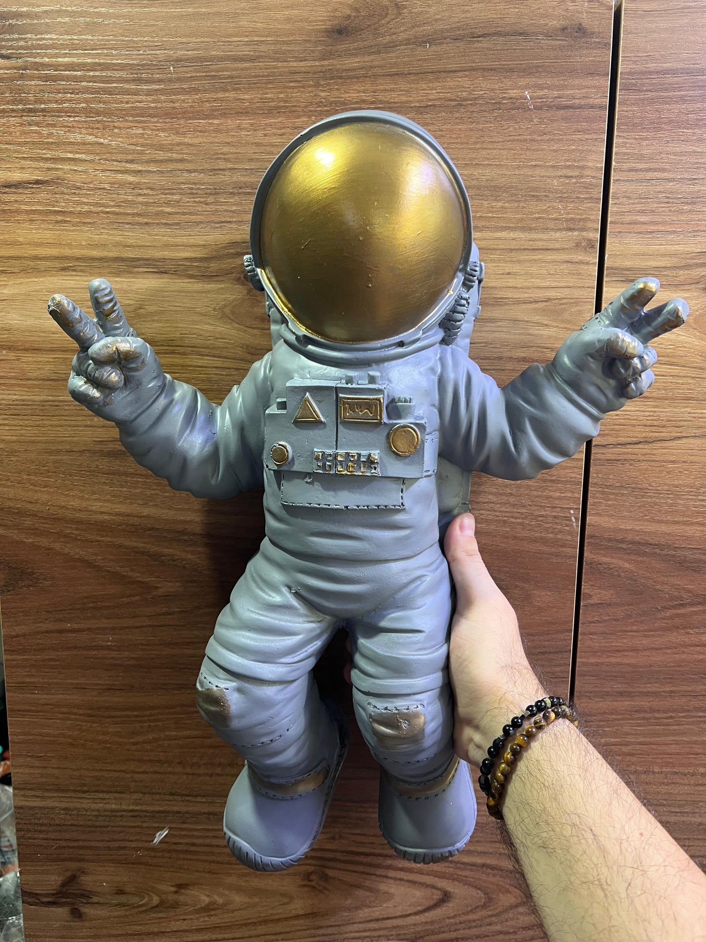 Astronaut Wall Sculpture, Space-themed Wall Decor, Astronaut Decor For Walls, Space Explorer Decorative Figurine, Astronaut Wall Figurine, Astronaut Wall Decor