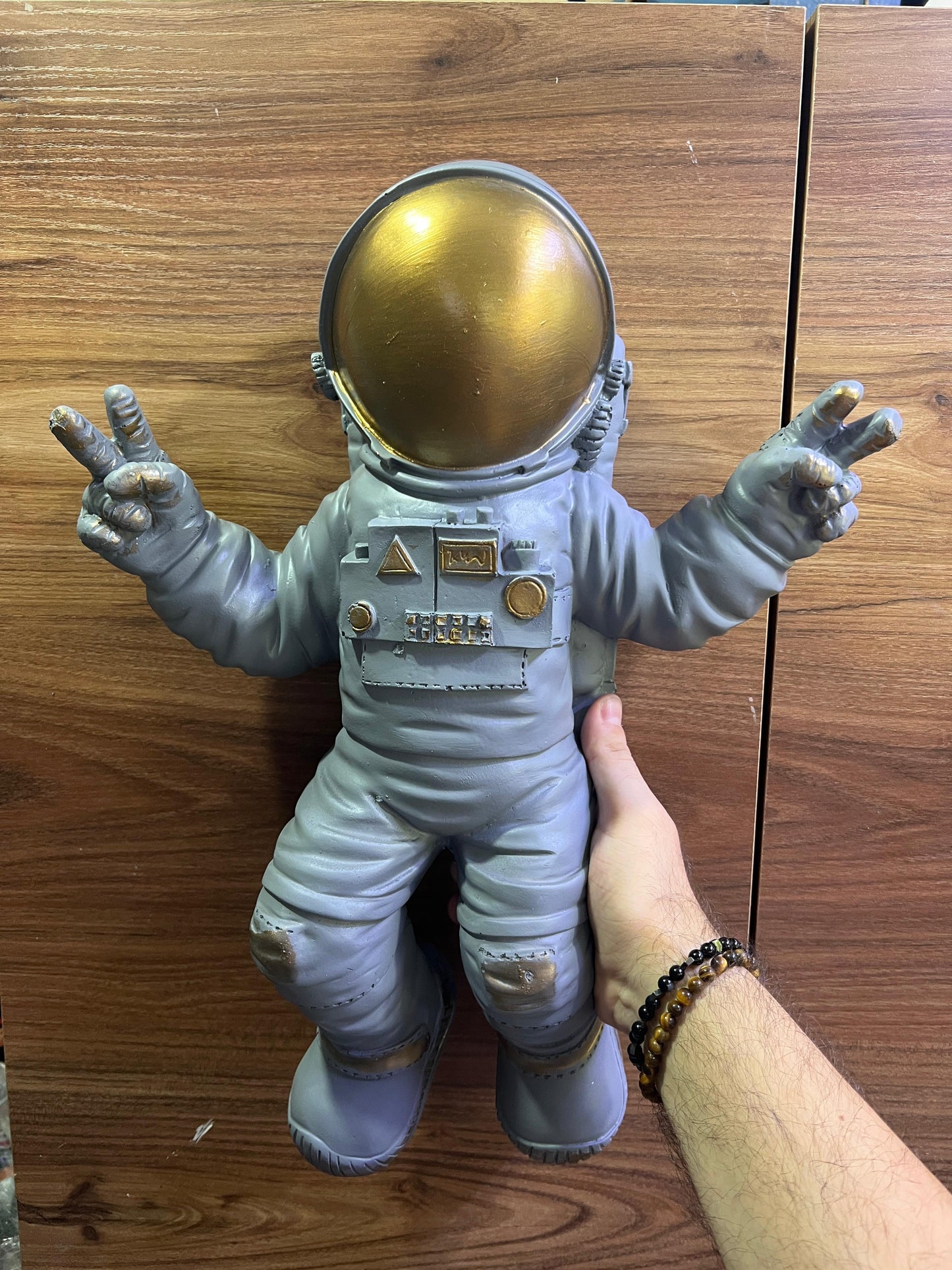 Astronaut Wall Sculpture, Space-themed Wall Decor, Astronaut Decor For Walls, Space Explorer Decorative Figurine, Astronaut Wall Figurine, Astronaut Wall Decor