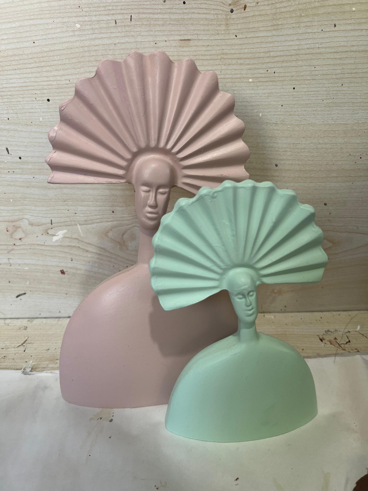 Abstract Ethnic Decor, Modern Asbtract Women Sculpture, Abstract Female Statue, Ethnic Home Decor, Unique Ethnic Art Figurine, Women Decor, Ethnic Women Decor