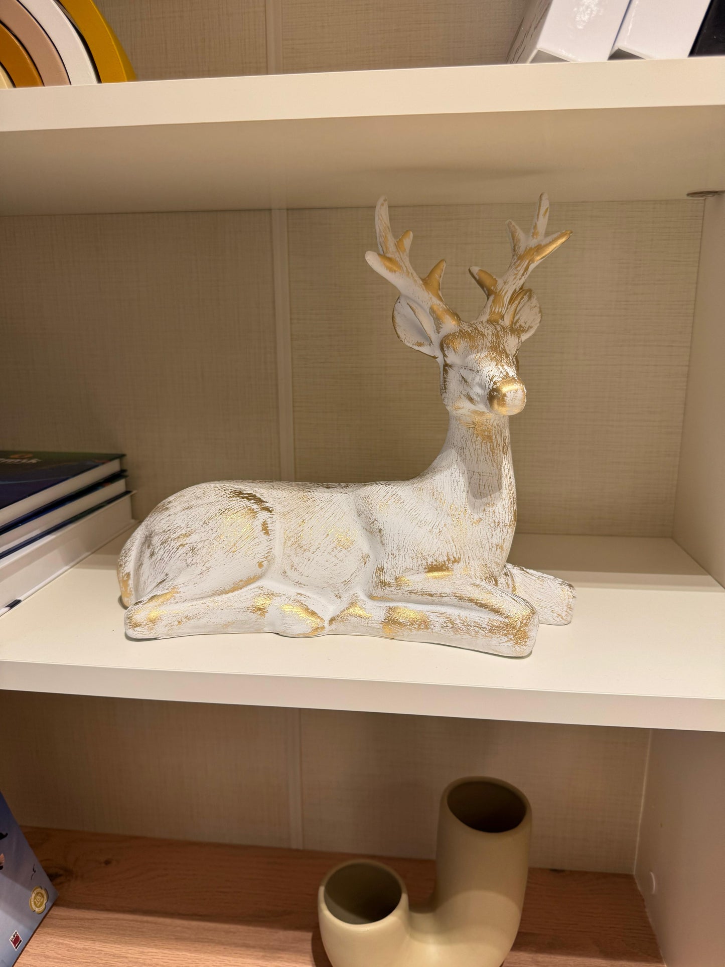 Handmade Deer Decor, Handmade Deer Figurine, Handmade Deer Sculpture, Handmade Deer Statue, Handmade Animal Decor, Elegant Deer Sculpture