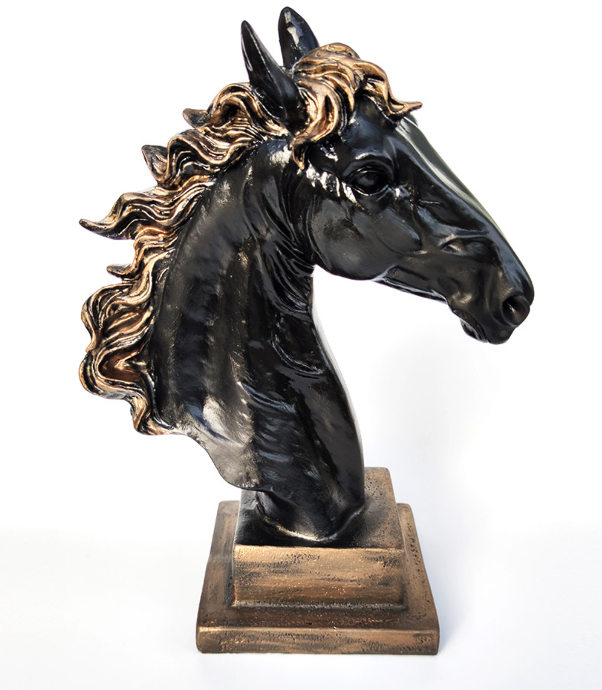Elegant Horse Bust Statue, Horse Bust Figurine, Elegant Horse Head Bust, Rustic Horse Bust, Antique Horse Head Statue, Horse Head Bust Decor