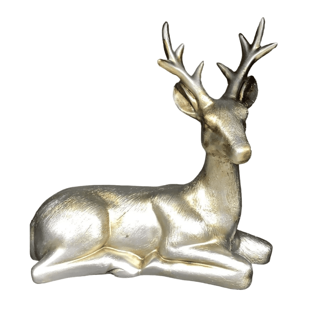 Handmade Deer Decor, Handmade Deer Figurine, Handmade Deer Sculpture, Handmade Deer Statue, Handmade Animal Decor, Elegant Deer Sculpture