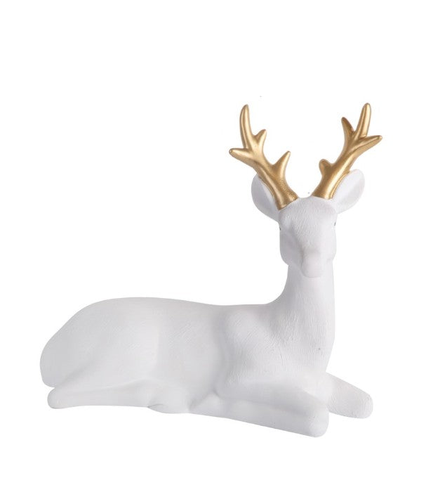 Handmade Deer Decor, Handmade Deer Figurine, Handmade Deer Sculpture, Handmade Deer Statue, Handmade Animal Decor, Elegant Deer Sculpture
