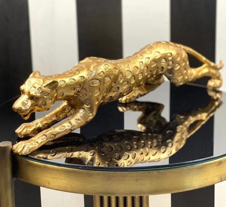 Modern Jaguar Statue, Unique Jaguar Statue, Elegant Jaguar Statue, Abstract Jaguar Statue, Unique Jaguar Statue, Luxury Jaguar Statue