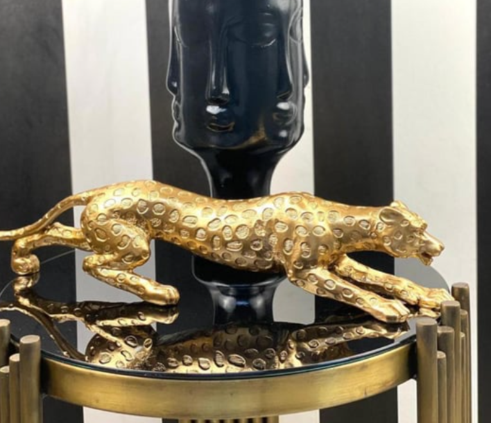 Modern Jaguar Statue, Unique Jaguar Statue, Elegant Jaguar Statue, Abstract Jaguar Statue, Unique Jaguar Statue, Luxury Jaguar Statue