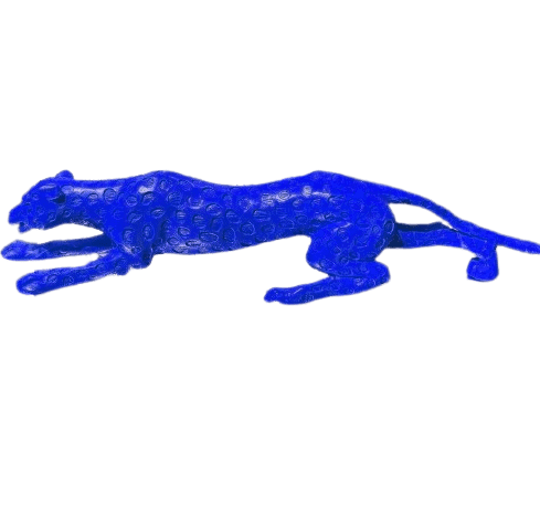 Modern Jaguar Statue, Unique Jaguar Statue, Elegant Jaguar Statue, Abstract Jaguar Statue, Unique Jaguar Statue, Luxury Jaguar Statue