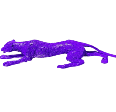 Modern Jaguar Statue, Unique Jaguar Statue, Elegant Jaguar Statue, Abstract Jaguar Statue, Unique Jaguar Statue, Luxury Jaguar Statue