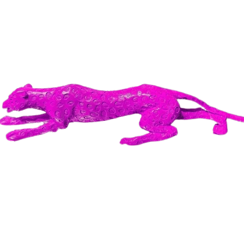 Modern Jaguar Statue, Unique Jaguar Statue, Elegant Jaguar Statue, Abstract Jaguar Statue, Unique Jaguar Statue, Luxury Jaguar Statue